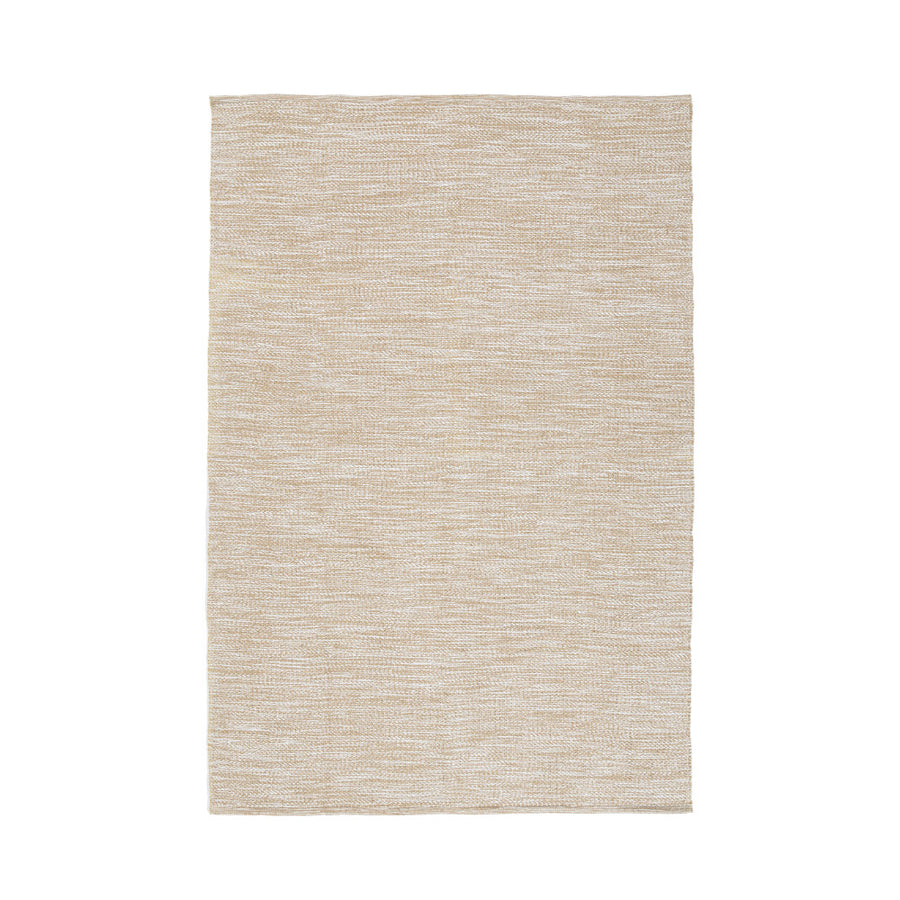 Fehér-natúr kültéri szőnyeg 160x230 cm – Jindal kollekció, letisztult felülnézet