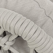 Kelly függőfotel kötélfonat részlet szürke poliészter anyaggal