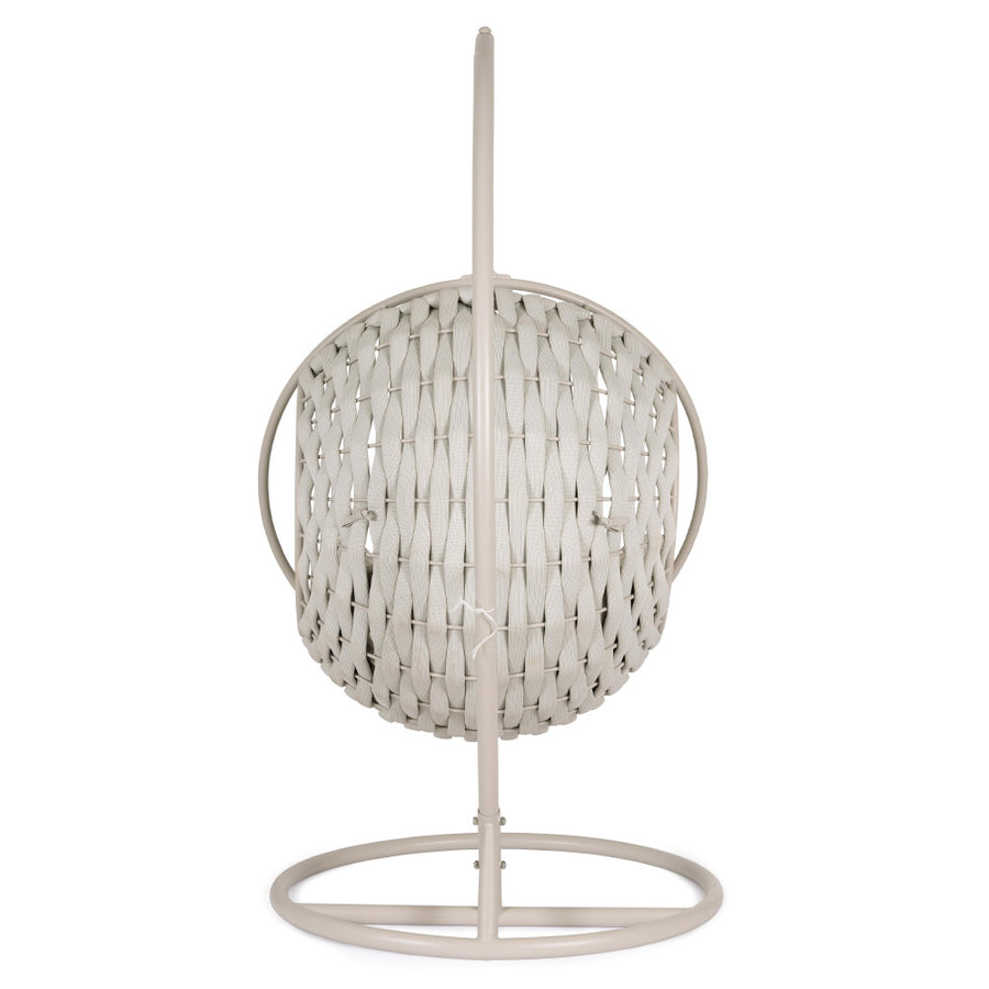 Galapagos függőfotel hátoldal bézs kötélfonattal