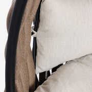 Galapagos függőfotel bézs párna részletfotó