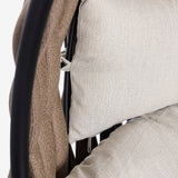 Galapagos függőfotel bézs párna részletfotó