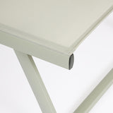 textilén fekvőfelület részlet zsályazöld napozóágyon