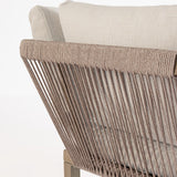 Kalimera kerti kanapé háttámla polipropilén kötélfonat részlet