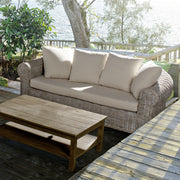 COBA prémium rattan kanapé 204 cm