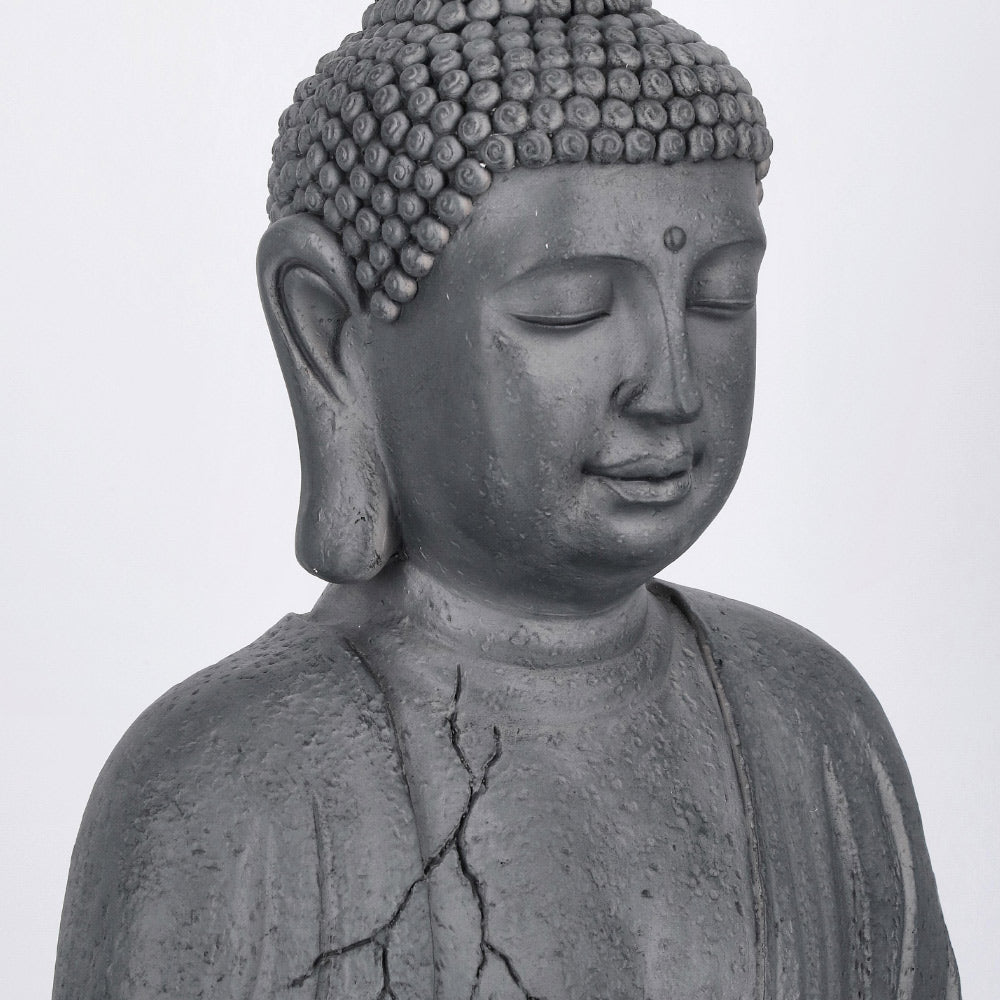 PATTAYA fekete kültéri Buddha szobor 71 cm