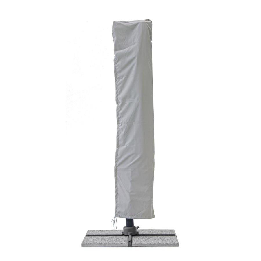 INES világszürke fémvázas napernyő 400 x 300 cm