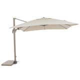 állítható oldalkaros napernyő alumínium vázzal oldalnézetből