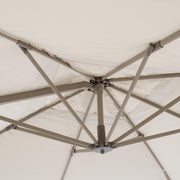 alumínium bordaszerkezet és ponyva rögzítés részlete alulnézetből