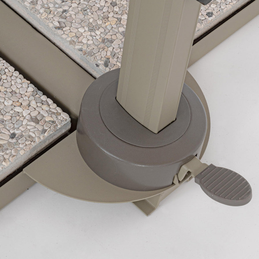 pedálos forgató mechanizmus és talprész részletfotó