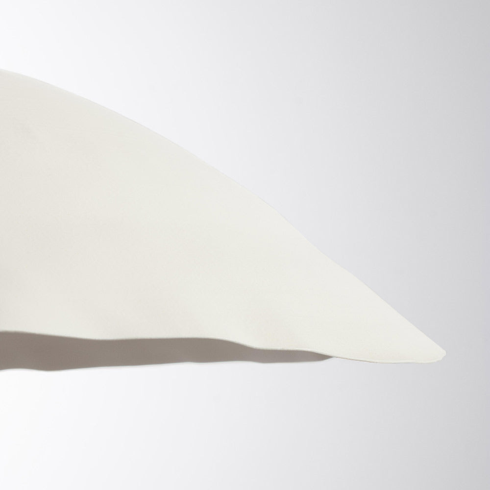 Kortárs stílusú, matt fehér színű, 60,5 cm átmérőjű, design függeszték lámpa