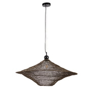 Kortárs stílusú, aranyszínű, dróthálóból készült, design függeszték lámpa