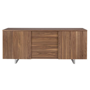 Angel Cerdá 210 cm diófa furnéros tálalókomód tolóajtókkal