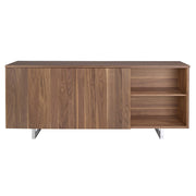 Angel Cerdá 210 cm diófa furnéros tálalókomód tolóajtókkal