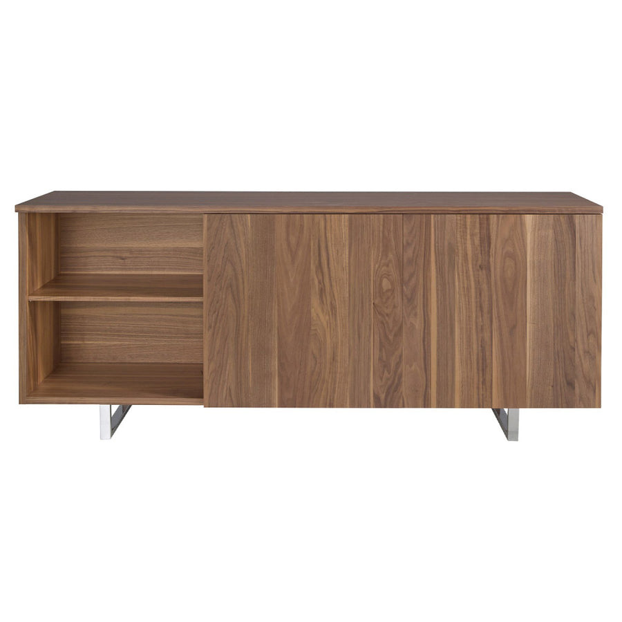 Angel Cerdá 210 cm diófa furnéros tálalókomód tolóajtókkal