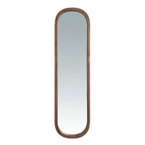 Angel Cerdá keskeny kortárs design falitükör front nézetből