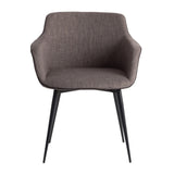 Angel Cerdá karfás design étkezőszék front nézetből