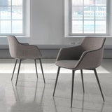 Angel Cerdá szürke szék modern enteriőrben