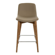 Angel Cerdá taupe design bárszék front nézet