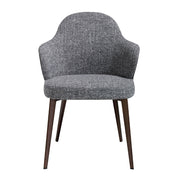 Angel Cerdá modern karfás étkezőszék elölnézetben