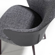 Angel Cerdá étkezőszék részletfotó strukturált szövet felülettel