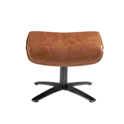 Angel Cerdá design bőr lábtartó front nézetből 39 cm magassággal