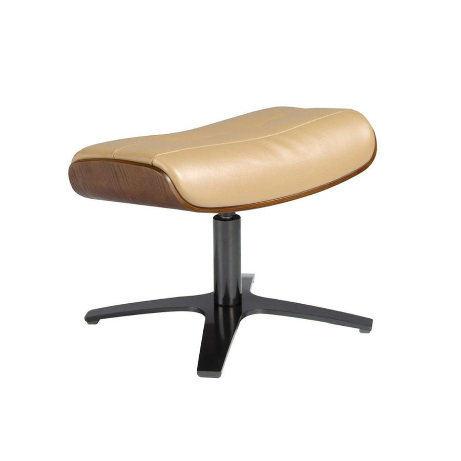 Angel Cerdá homokszínű lábtartó diófa hátulnézetből