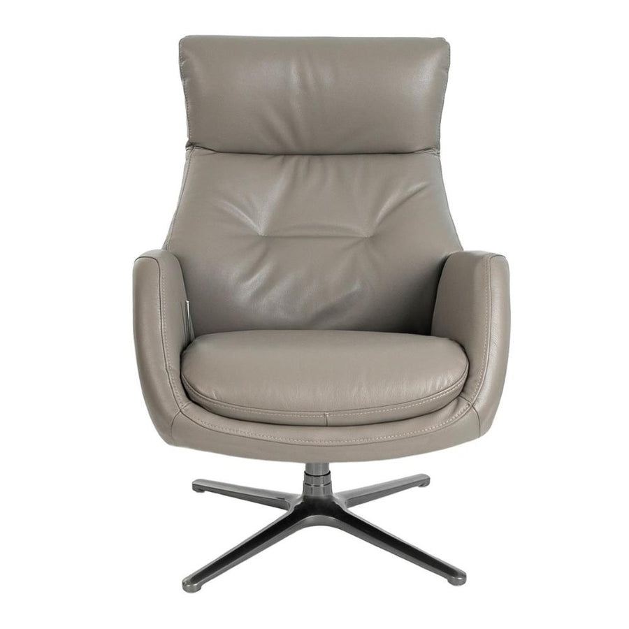 Angel Cerdá kortárs szürke design fotel front nézet