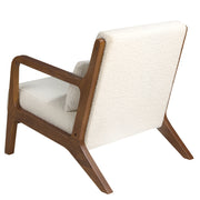 Kortárs fotel fehér 74 cm