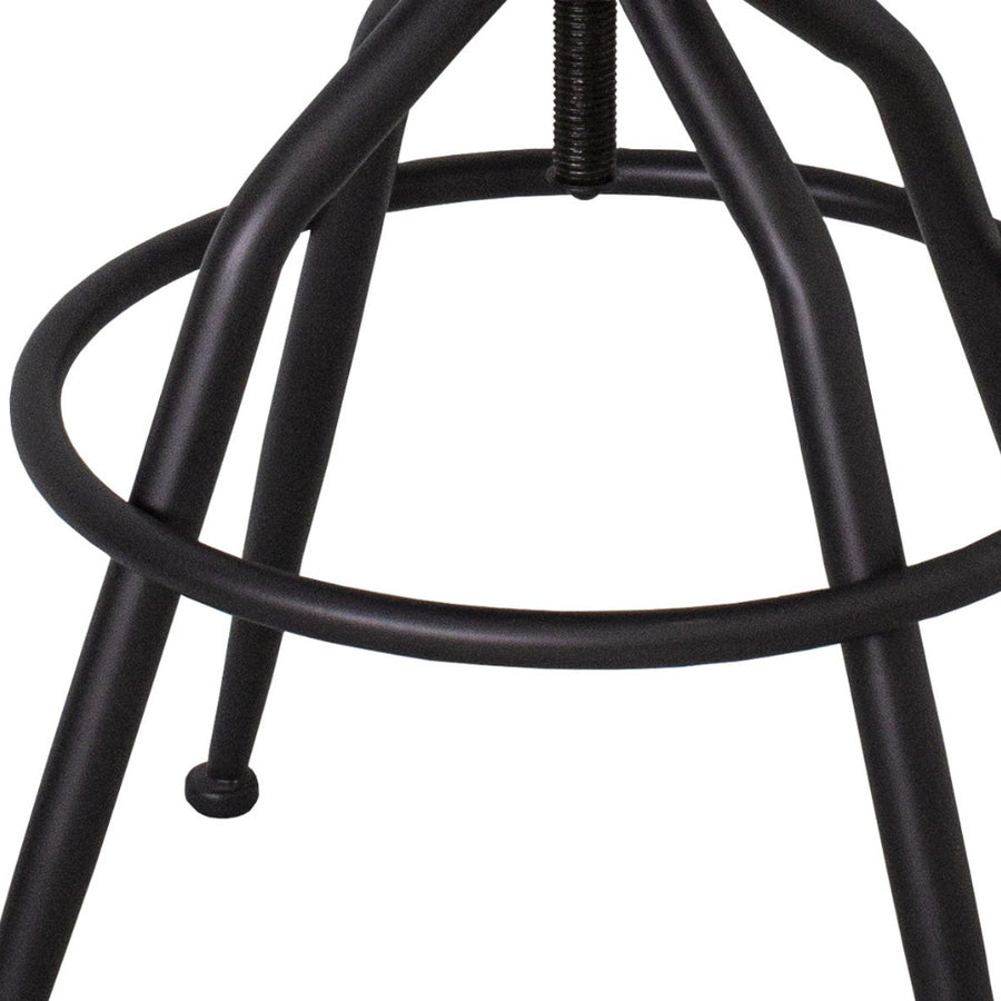 Kör alakú lábtartó. Fém szerket. Factory kollekció.