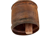 Fa nyelvvel készült karácsonyi fémharang – belső részletfotó