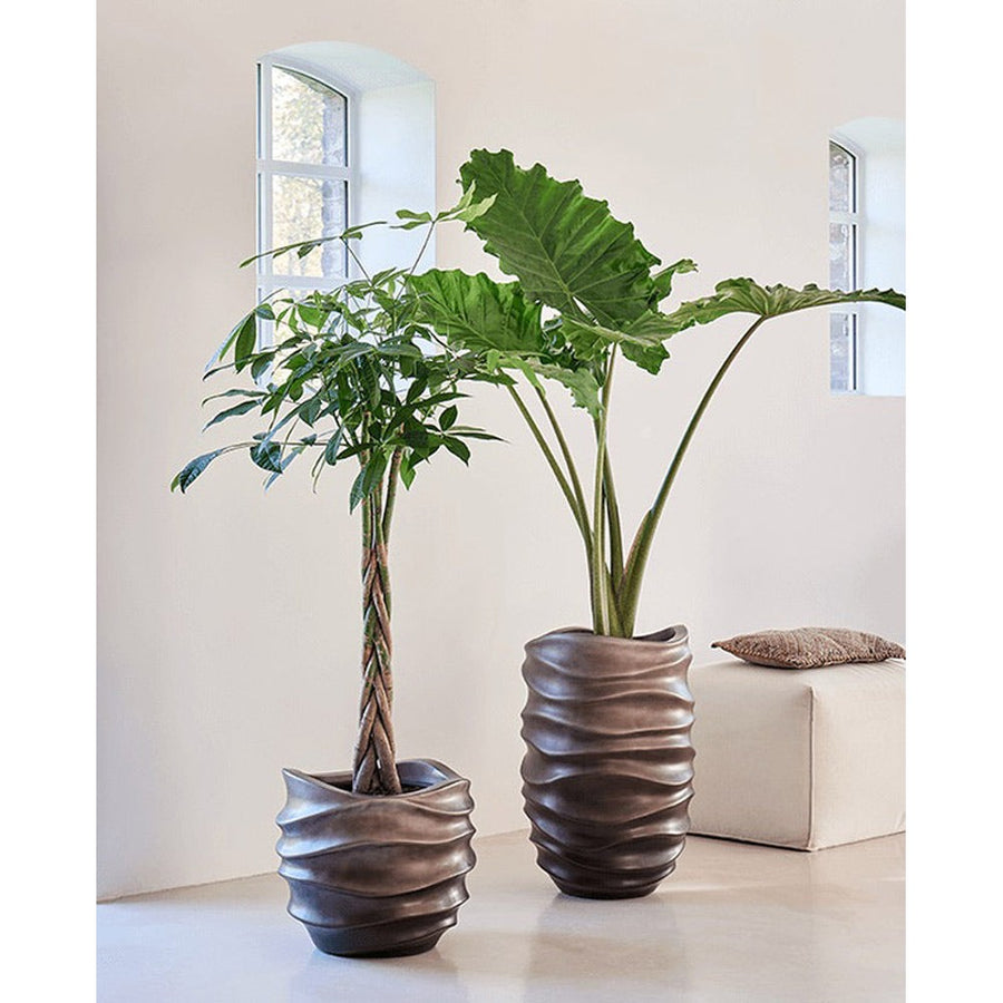 BAQ Gradient kaspók Matt Coffee színben enteriőrben – design inspiráció