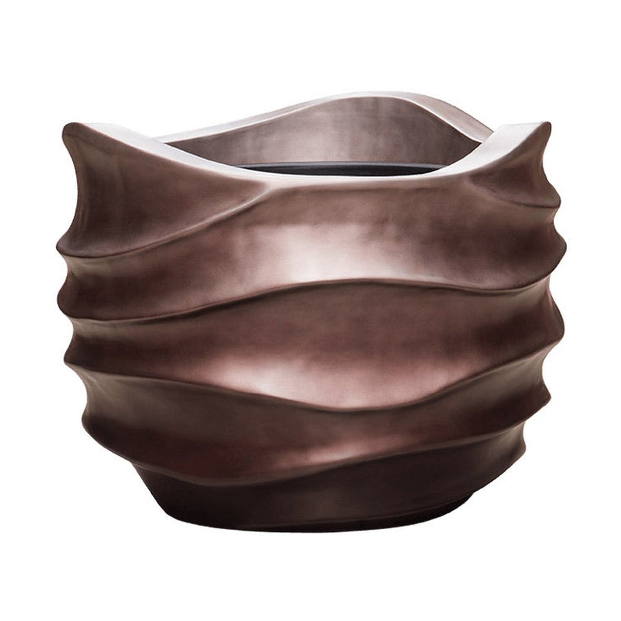 BAQ Gradient Matt Coffee kaspó – elölnézet