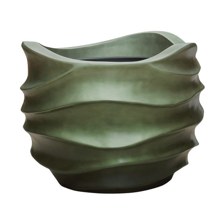 BAQ Gradient Forest Green kaspó elölnézet