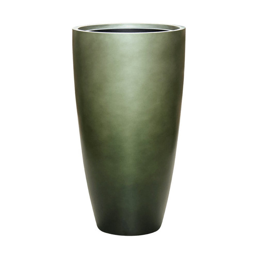 BAQ Gradient kaspó – Forest Green árnyalatban, 75 cm magas, letisztult design, matt zöld színátmenetes kivitelben.