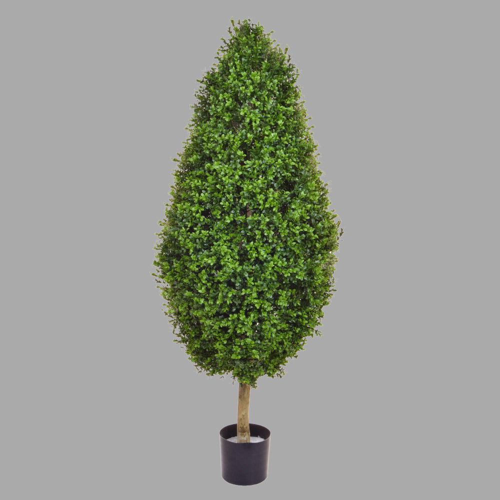 Élethű, UV-álló, zöld színű buxus fa műnövény