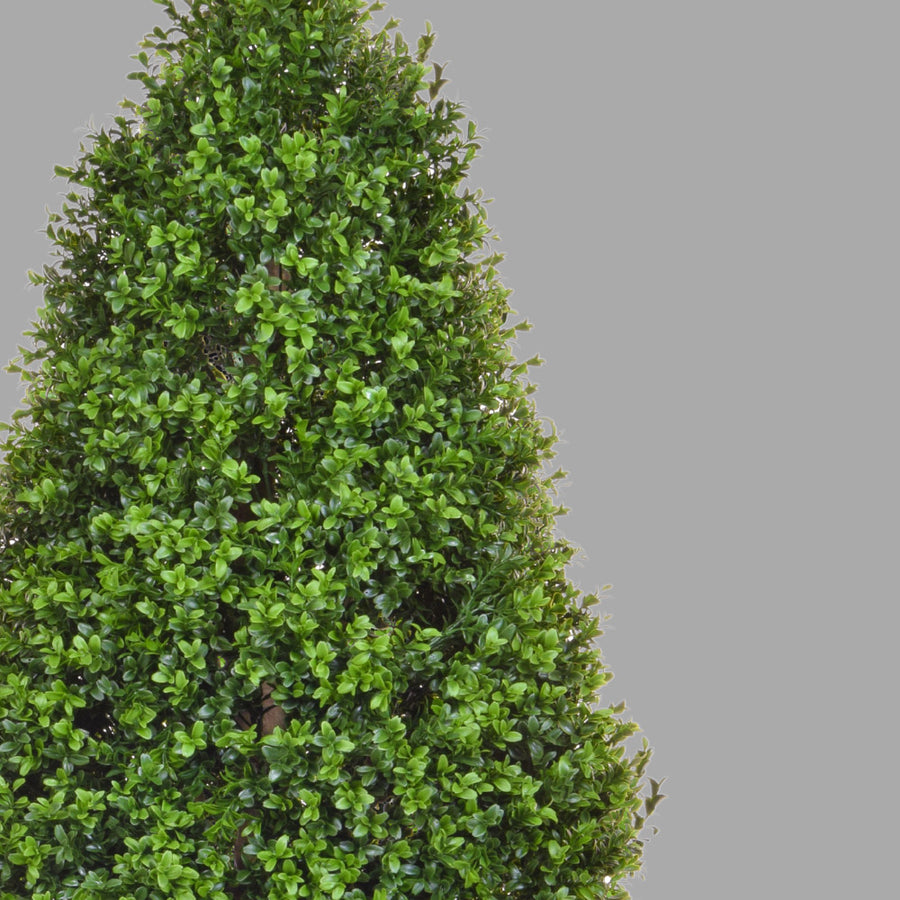 Élethű, UV-álló, zöld színű buxus fa műnövény