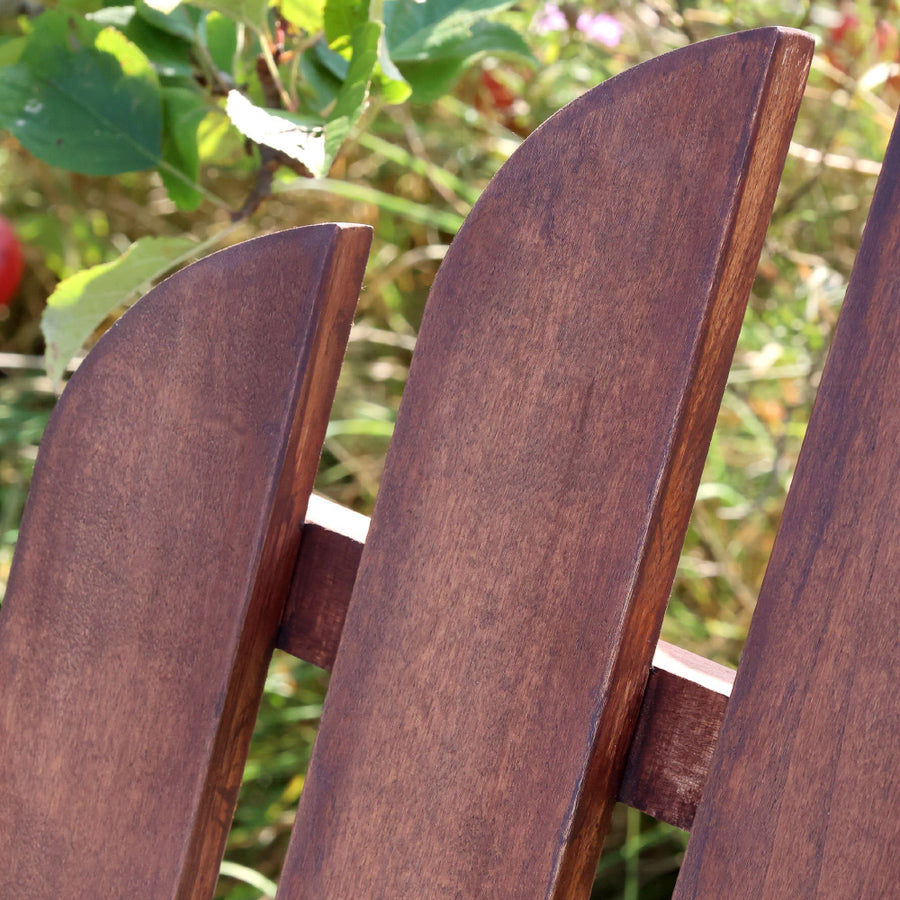 Nyárfából készült, natúr színű, olajozott felületkezelésű, összecsukható kerti pihenőszék