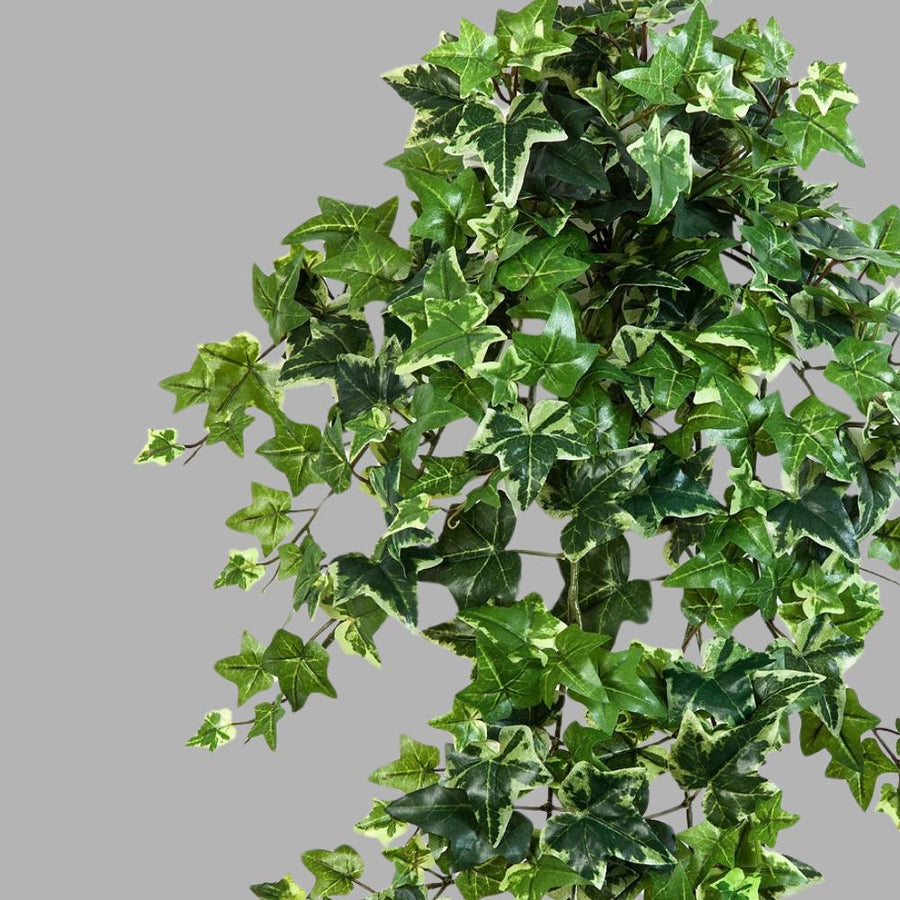 Élethű megjelenésű, 70 cm hosszú, zöld színű borostyán csüngő műnövény 