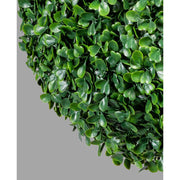 Élethű megjelenésű, nagyméretű, UV-álló, dekorációs bukszus gömb.