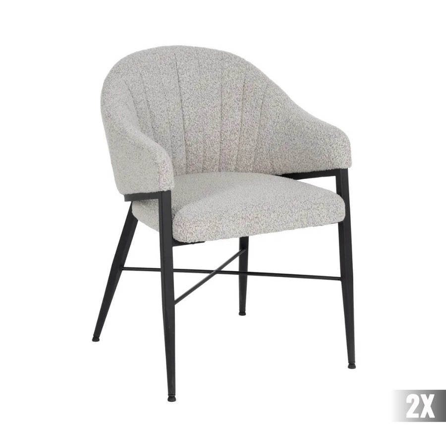 ROOM 2 db szürke étkezőszék