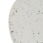 fehér terrazzo hatású lerakóasztal termékfotó