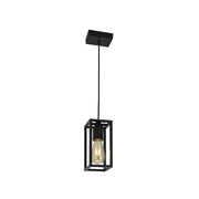 CUBIC ipari stílusú réz függeszték 72 cm E27