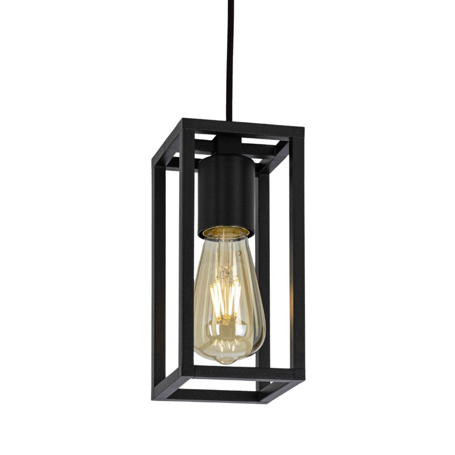 CUBIC ipari stílusú réz függeszték 72 cm E27