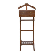 mahagónifából készült, klasszikus, koloniál stílusú kézműves szobainas