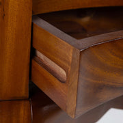 HERITAGE fiókos mahagónifa kisasztal 60 cm