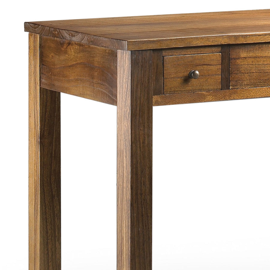 Loft stílusú, mindifából készült, tömörfa íróasztal