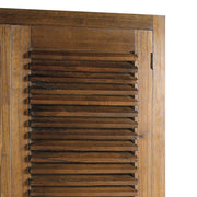 Loft stílusú, mindifából készült, nagyméretű gardróbszekrény.