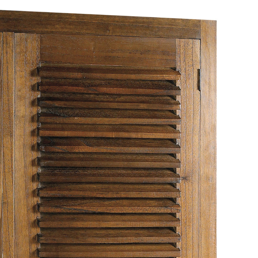 Loft stílusú, mindifából készült, nagyméretű gardróbszekrény.