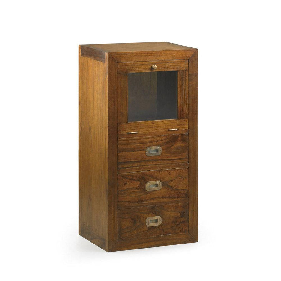 Loft stílusú, mindifából készült, kézműves, moduláris komód elem