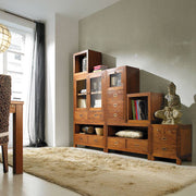 Loft stílusú, mindifából készült, kézműves, moduláris komód elem